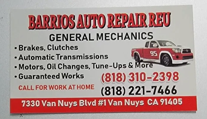 Barrios Auto Repair Van Nuys 0