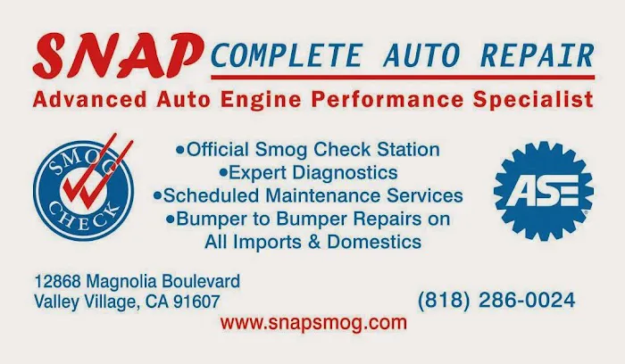 Snap Complete Auto Repair & STAR Smog 1