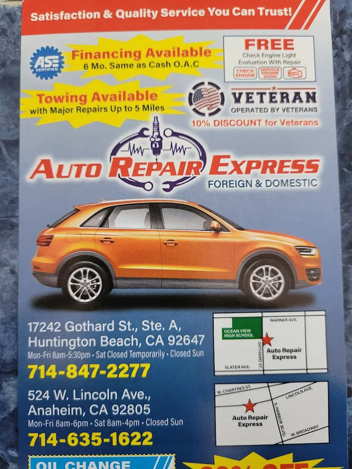 Auto Repair Express Anaheim 4