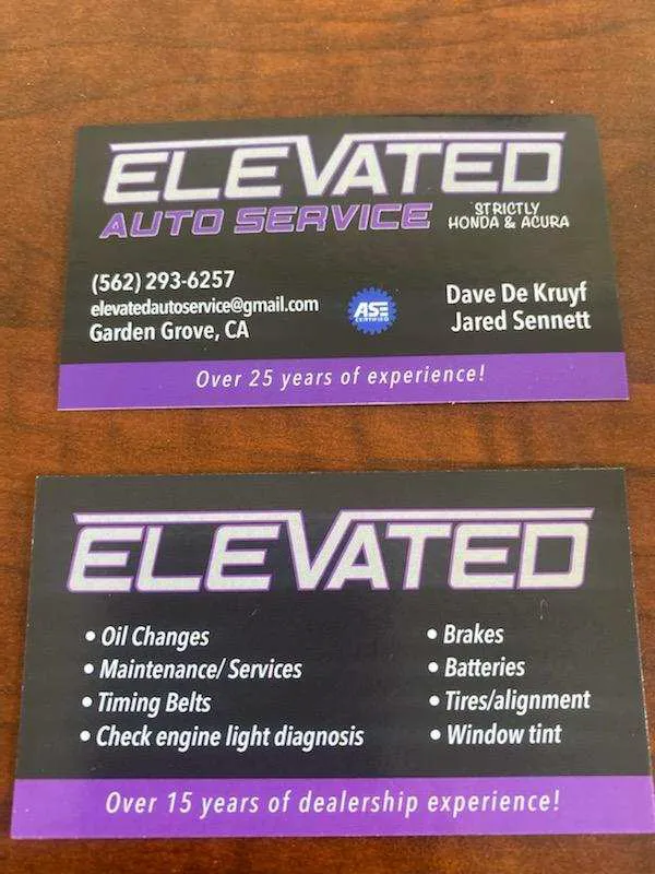 Elevated Auto Service 0