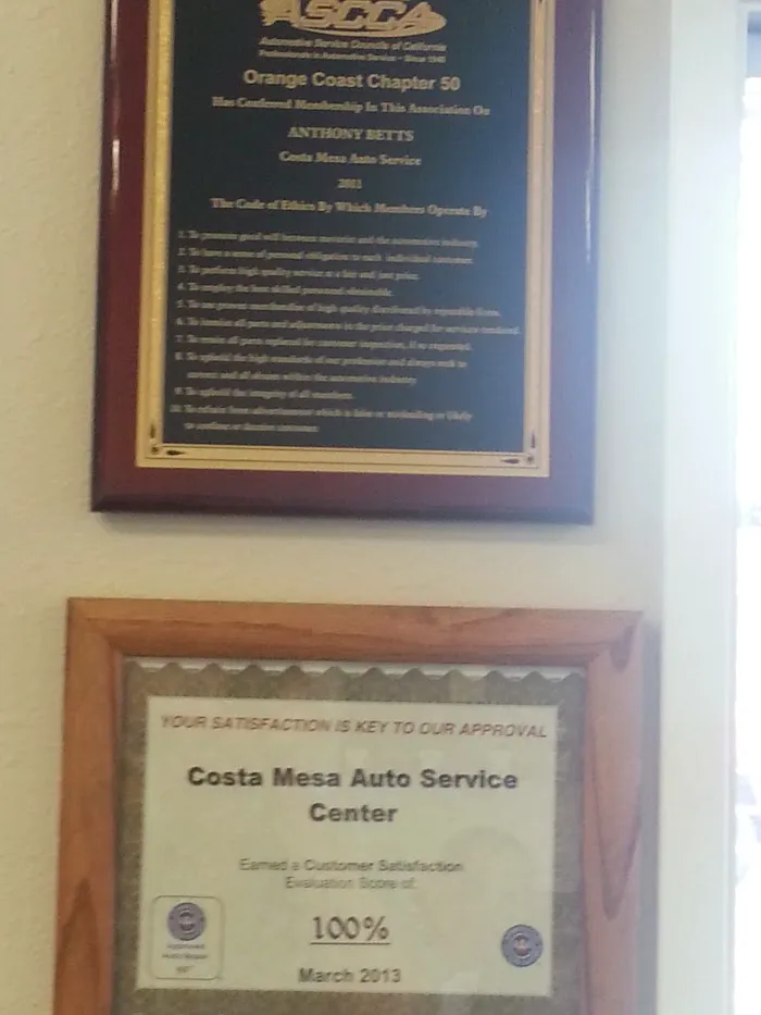 Costa Mesa Auto Service Center 1