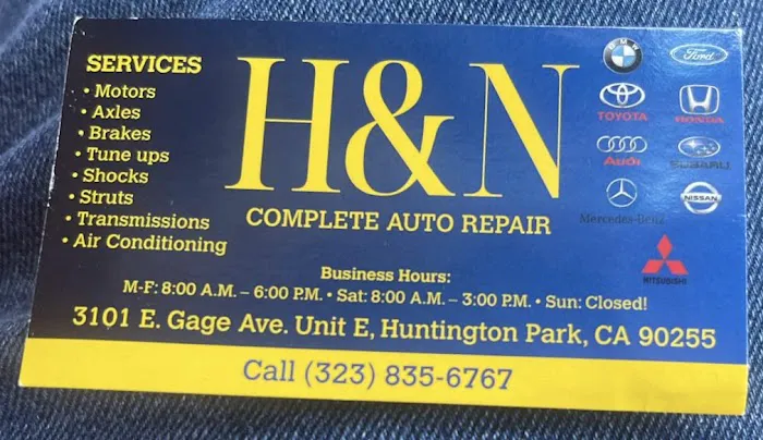 H & N Complete Auto Repair 2