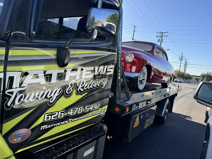 Mathews Wrecker and Towing recovery and salvage 2