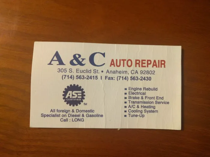 A&C Auto Repair 2