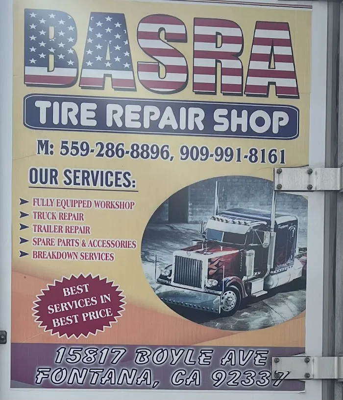 B&k tire repair shop ‘ 24/7 road service 0