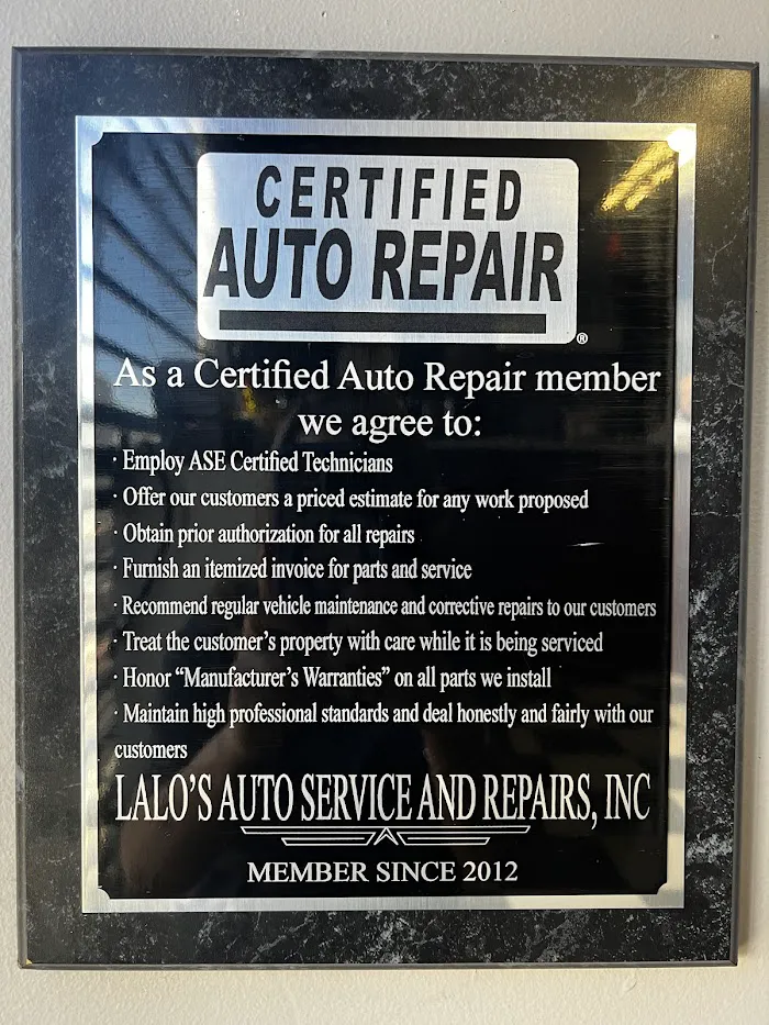 Lalo's Auto Services & Repairs, INC. 1