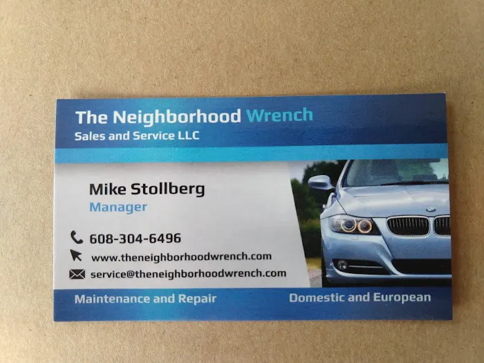 The Neighborhood Wrench Sales and Service LLC 4