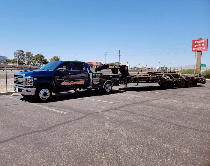 Clark's Towing & Equipment hauling 8