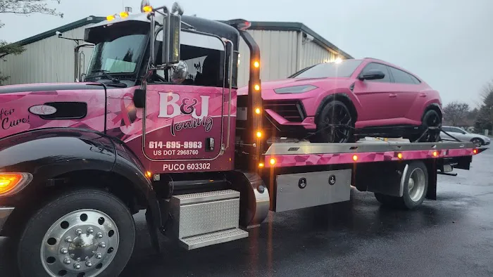 B & J Towing Service-Towing for a Cure! 2