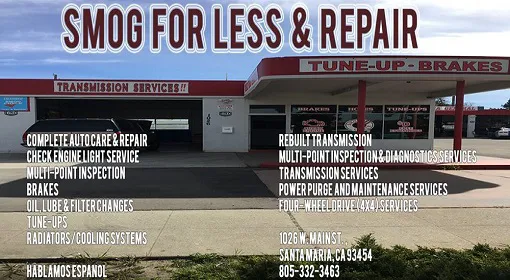 Smog For Less Auto Repair & Transmission 0