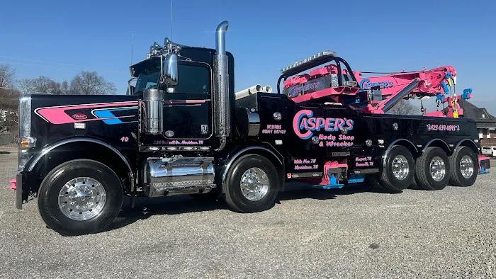 Casper's Body Shop & Wrecker Service LLC - Heavy Duty, Semi Trailer & Car Towing Services 0