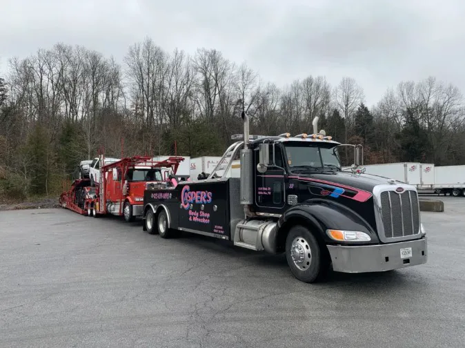 Casper's Body Shop & Wrecker Service LLC - Heavy Duty, Semi Trailer & Car Towing Services 2