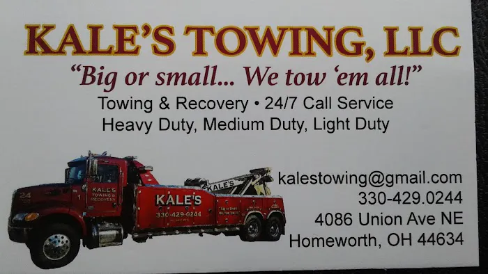 Kale's Towing LLC 0