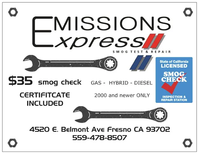 Emissions Express Smog Test & Repair 5