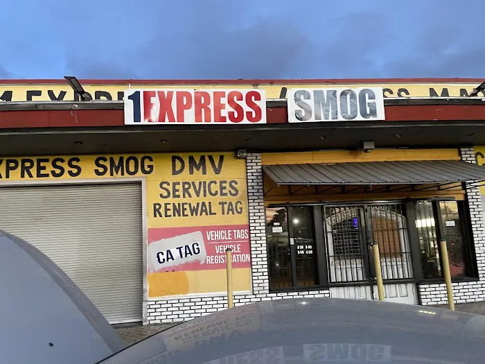 1 EXPRESS SMOG /CAP REPAIR/ D M V SERVICE 3