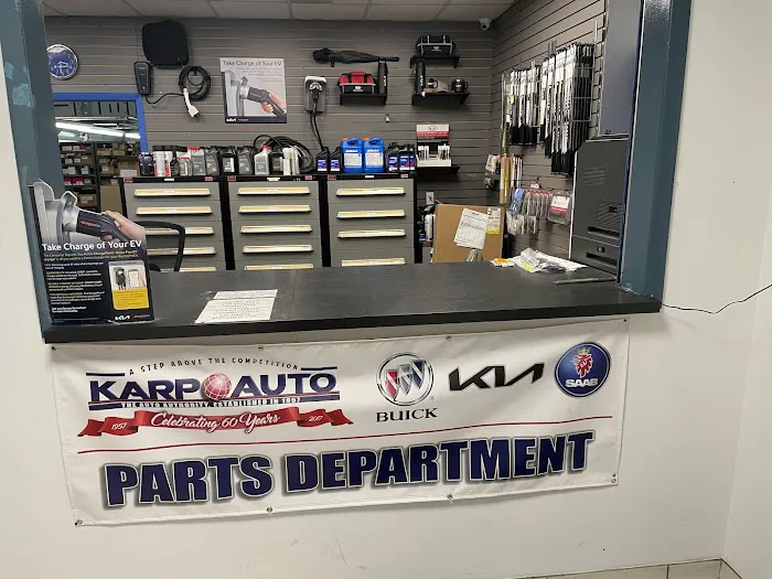 Karp Buick Parts Department 1