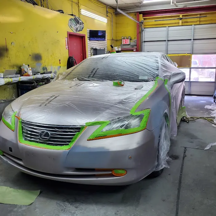 Exotic auto body repair 6