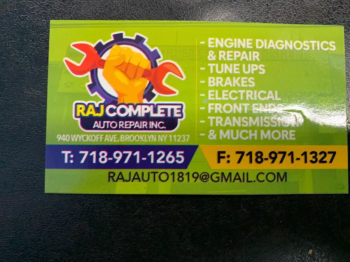 Raj Complete Auto Repair inc. 1