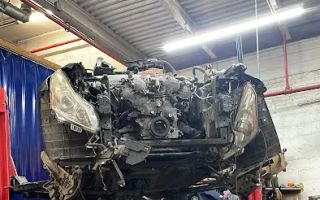 high tech auto repair & body work