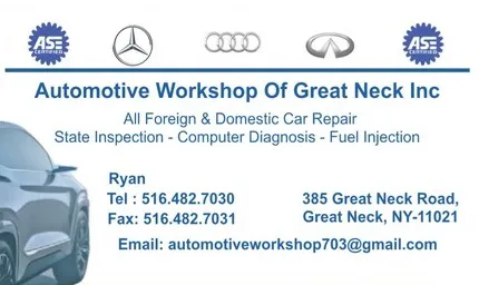 Automotive Workshop Of Great Neck Inc 2