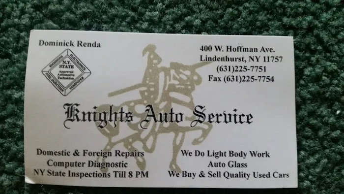 Knights Auto Services Inc 0