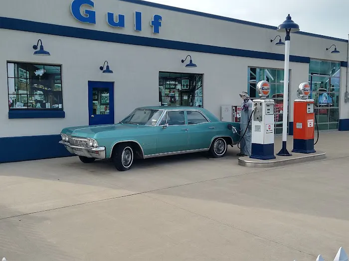 Historic Gulf Gas Station 0