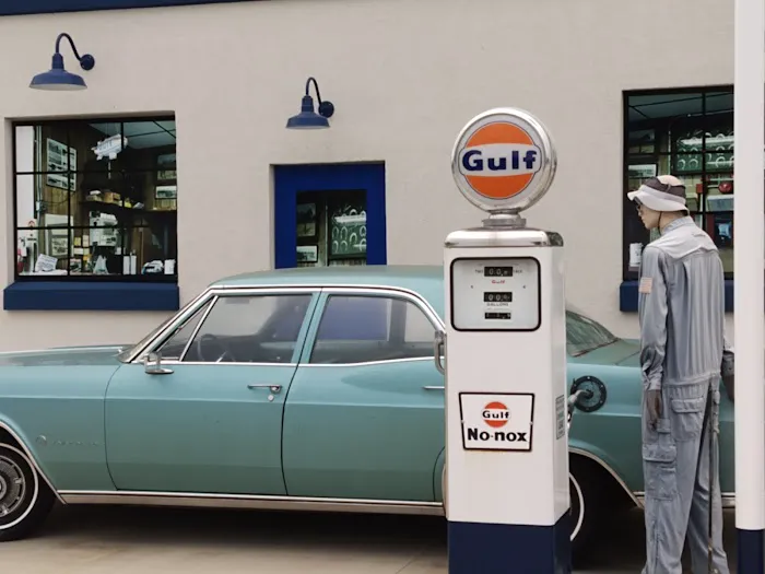 Historic Gulf Gas Station 1