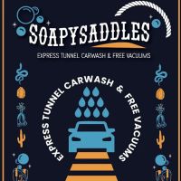 Soapy Saddles Car Wash - Coming Soon!