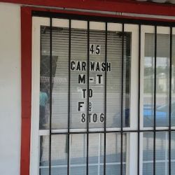 45 Car wash ico