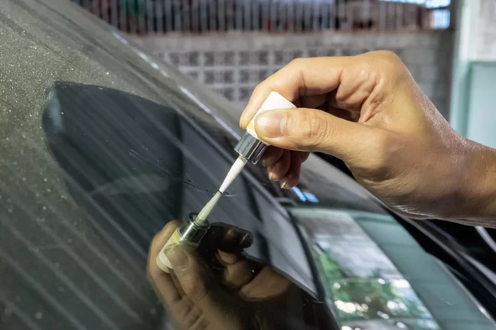 How to Repair a Cracked Windshield Temporarily
