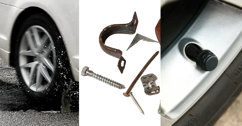 How to Fix a Car with a Slow Puncture in the Tire