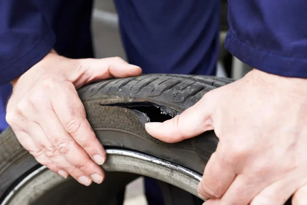 How Tire Punctures Lead to Blowouts Over Time