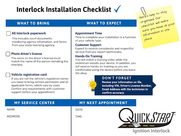 QuickStart Ignition Interlock 2