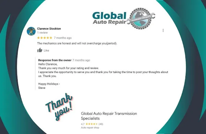 Global Auto Repair Transmission Specialists 9