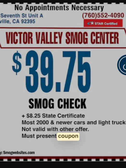 Victor Valley Smog Center 9