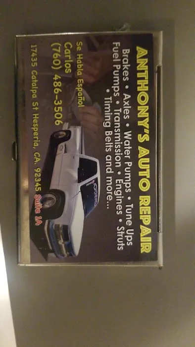 Anthony's auto repair 2