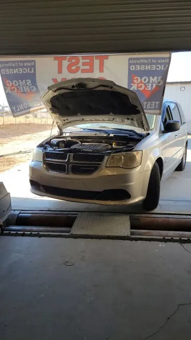 Vasquez Smog check 30.00 with certificate. 8