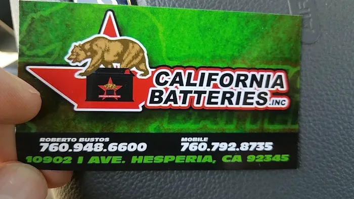 California Batteries Inc. 8