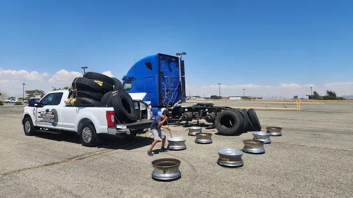 Fish road service truck tires 2