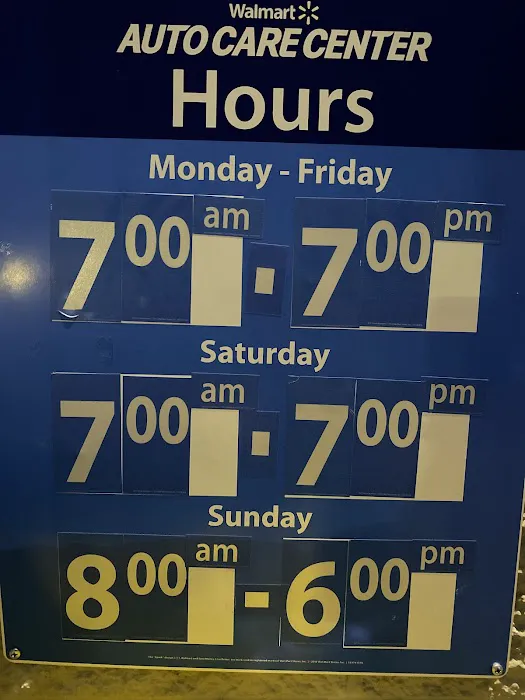 Walmart Auto Care Centers 1