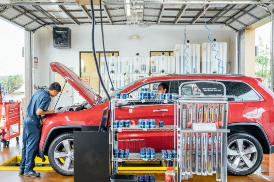 Take 5 Oil Change 8