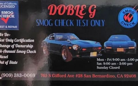Doble G Smog Check