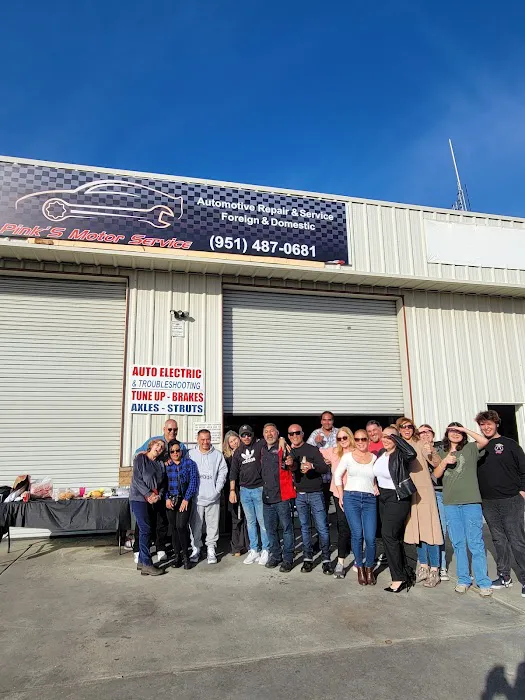 Pinks motor service 9