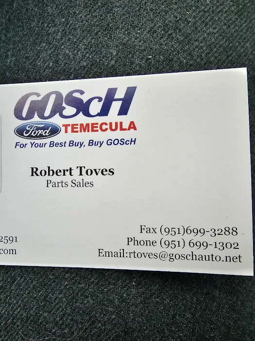 Gosch Ford Temecula Parts 0