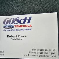 Gosch Ford Temecula Parts