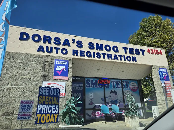 Dorsa’s Smog Test & Auto Registration Star Smog Check Station 7