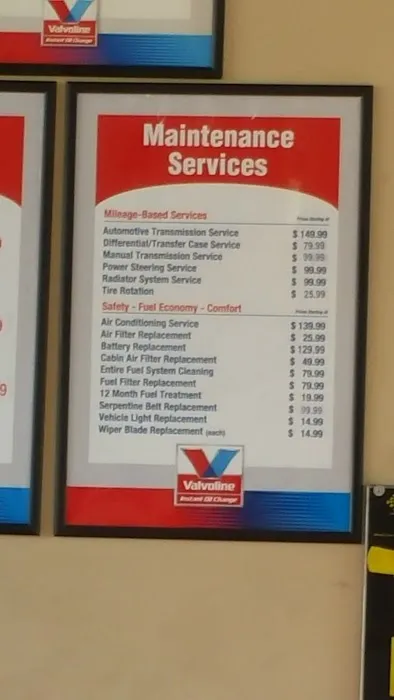 Valvoline Instant Oil Change 6