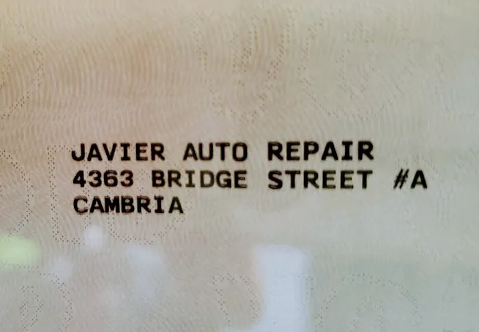 Javier Auto Repair 1