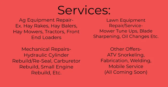 Dylan’s Equipment Service and Repair 5