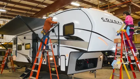 RV Collision at Camping World 0